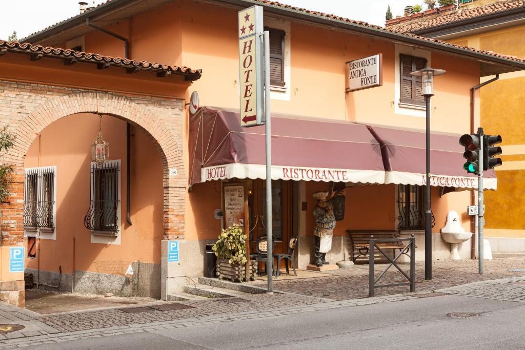 Hotel Antica Fonte Brescia Exteriör bild